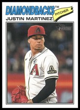 2026 Topps Heritage #263 Justin Martinez