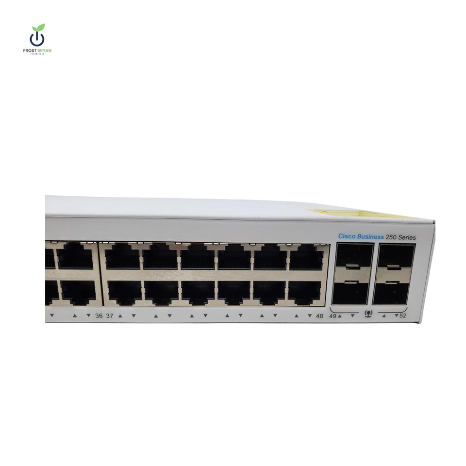 Cisco CBS250-48T-4G Managed Network Switch Grade C - Image 2 of 4