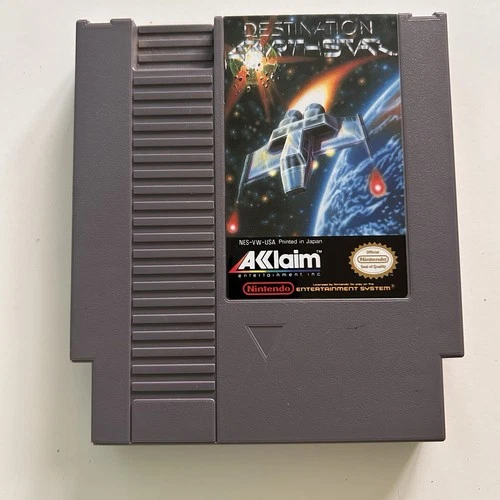 Nintendo NES Destination Earthstar Acclaim NTSC-U/C US Game