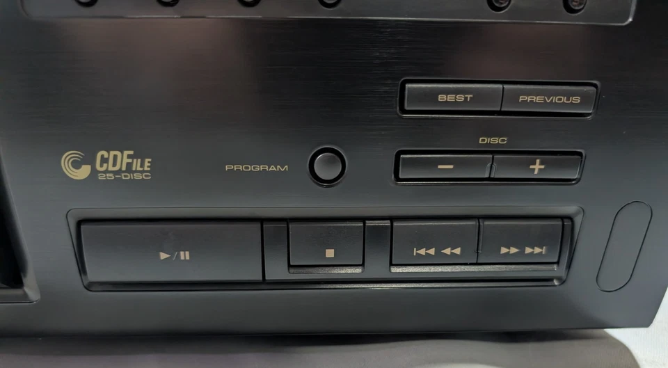 Vintage Pioneer PD-F506 file type 25 disc CD changer player - Tested & working - Image 2 of 4