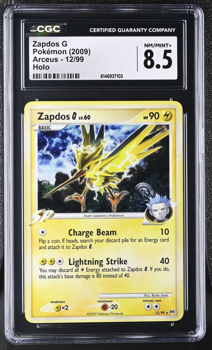 Zapdos G 12/99 Arceus for sale | eBay