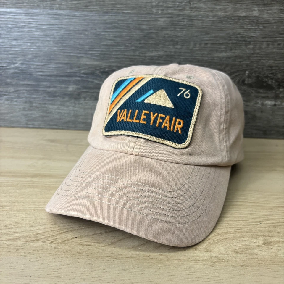 Valleyfair Sombrero Gorra Correa Trasera Parche Rosa Papá Sombrero Para Hombres 76 Parque de Atracciones Foto 3 de 4