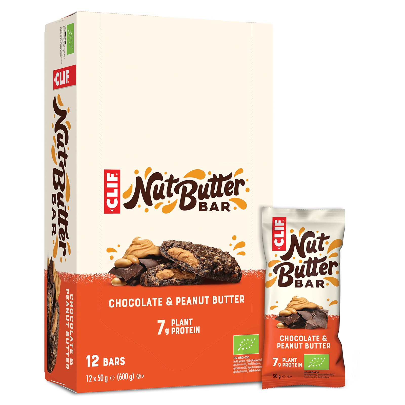 Clif Nutbutter Choc Peanut 12Pc