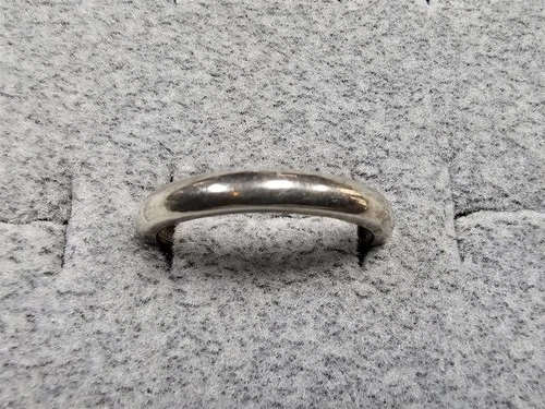 GRANDMA GRABE'S BEAUTIFUL VINTAGE 925 STERLING SILVER BAND 3.7G RING SIZE 10