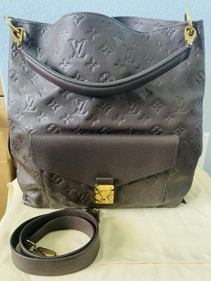 Louis Vuitton Monogram Empreinte Leather Metis Hobo 2 Way Shoulder Bag