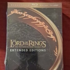 The Lord of the Rings Trilogy Remastered Extended Editions Blu-ray Box Set