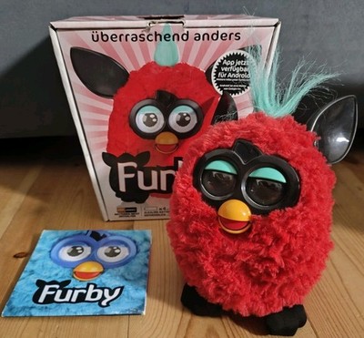 Furby 2012 OVP Plüschtier HASBRO Spielzeug Elektronisch Tiger Rot Orange  