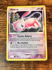 Mew Diamond & Pearl Secret Wonders Holo Rare DAMAGED 15/132 SEE PHOTOS on eBay