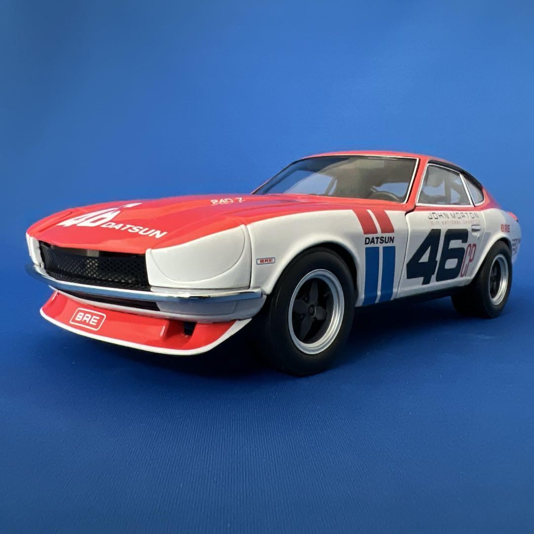 Kyosho 1/18 BRE Datsun 240Z #46 Diecast Limited Edition 1970