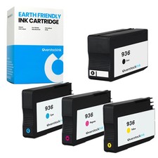 4-Pack Compatible OSI 936 Ink Cartridge for HP OfficeJet Pro 9135e 9730e 9110b