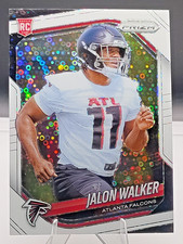 2025 Panini Prizm Football Jalon Walker 398 Disco Prizm Rookie!!