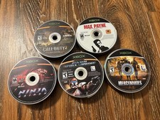 Lot of 100 Video Games Xbox Scratched/Untested Disc Only
