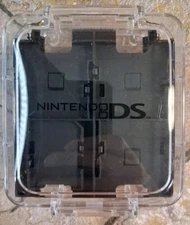 Nintendo DS Hard Plastic Cartridge Case (Black) - Holds 12 Games *SEE DESC*