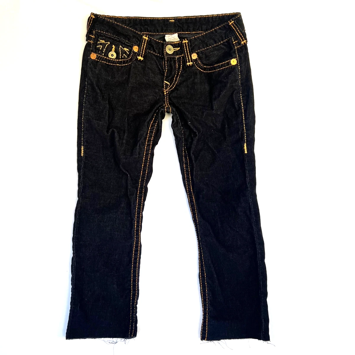 True Religion Corduroy Low (6.5-8.5 in) Rise Jeans for Women for