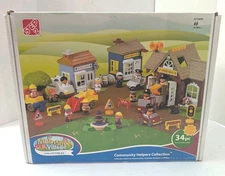 INCOMPLETE Vintage 2007 Step 2 Main Street Village Community Helper Collection
