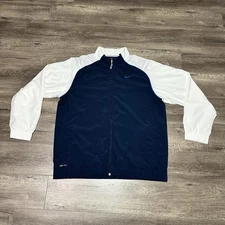 Nike Blue Lightweight Jacket Y2K  / Full Zip Up / Size XL (Check Description)