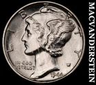 1944 Mercury Dime- Silver- Choice Gem Brilliant Unc++++ Luster No Reserve #J5576