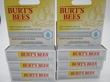 Burt's Bees Ultra Conditioning Moisturizing Lip Balm - Lot of 6