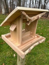 Easy View Contemporary Handmade Bird Feeder 5261-23 