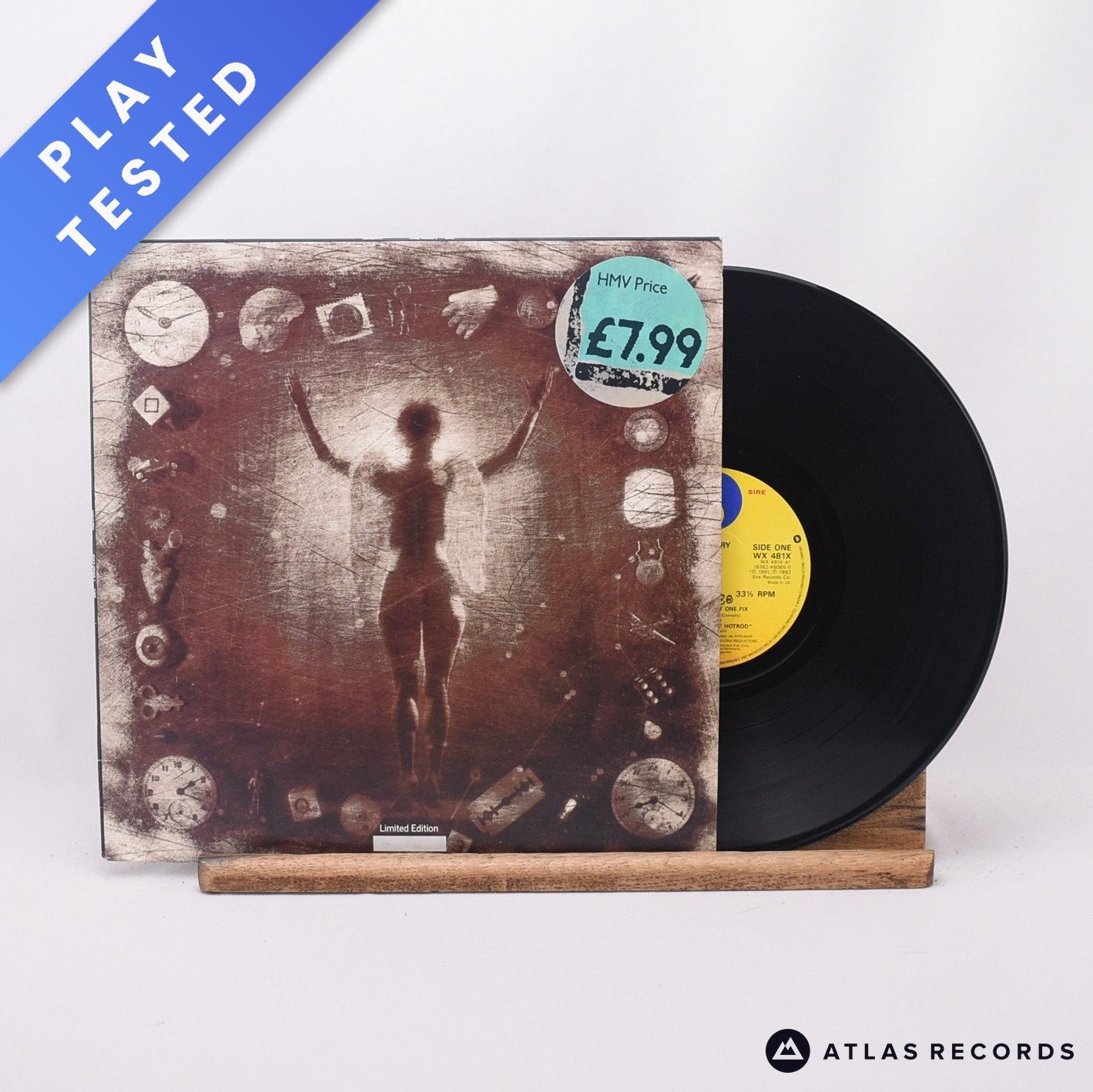 Ministry ΚΕΦΑΛΗΞΘ Limited Edition 10"" Album Vinyl Record WX 481X - EX/VG+