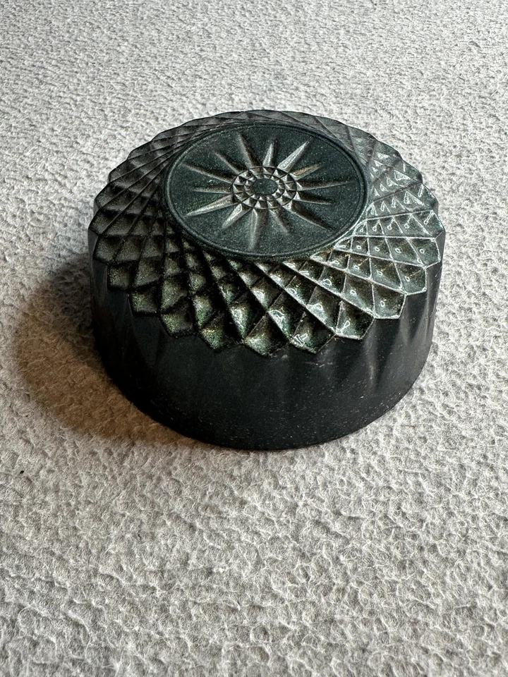 Arcoroc Прессованная Стеклянная Чаша Дым Серый Звездопад Бриллиантовый Узор Сделано во Франции - Изображение 4 из 4