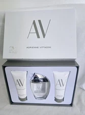 AV Adrienne Vittadini For Women Gift Set Body Lotion Shower Gel & Perfume New