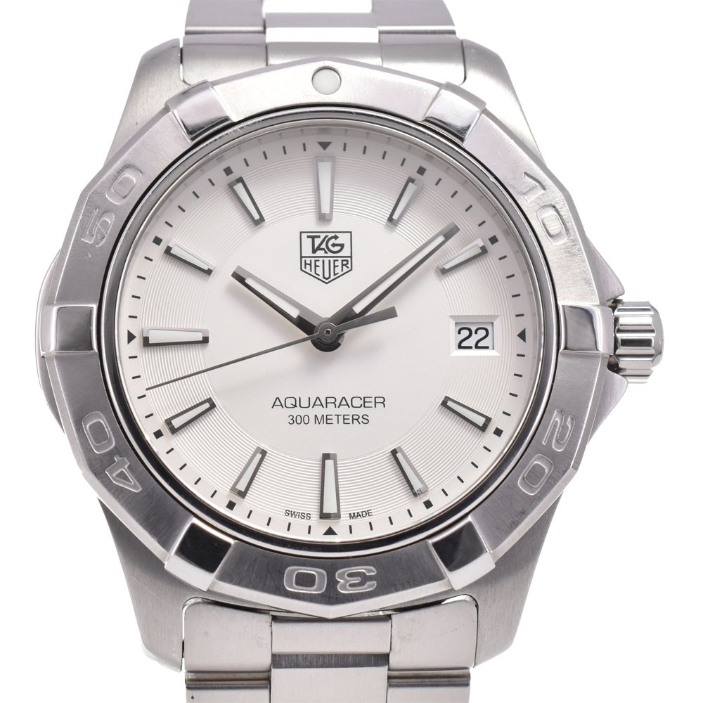 TAG HEUER Aqua racer 300M WAP1111.BA0831 Date Quartz Men's Watch J#144957