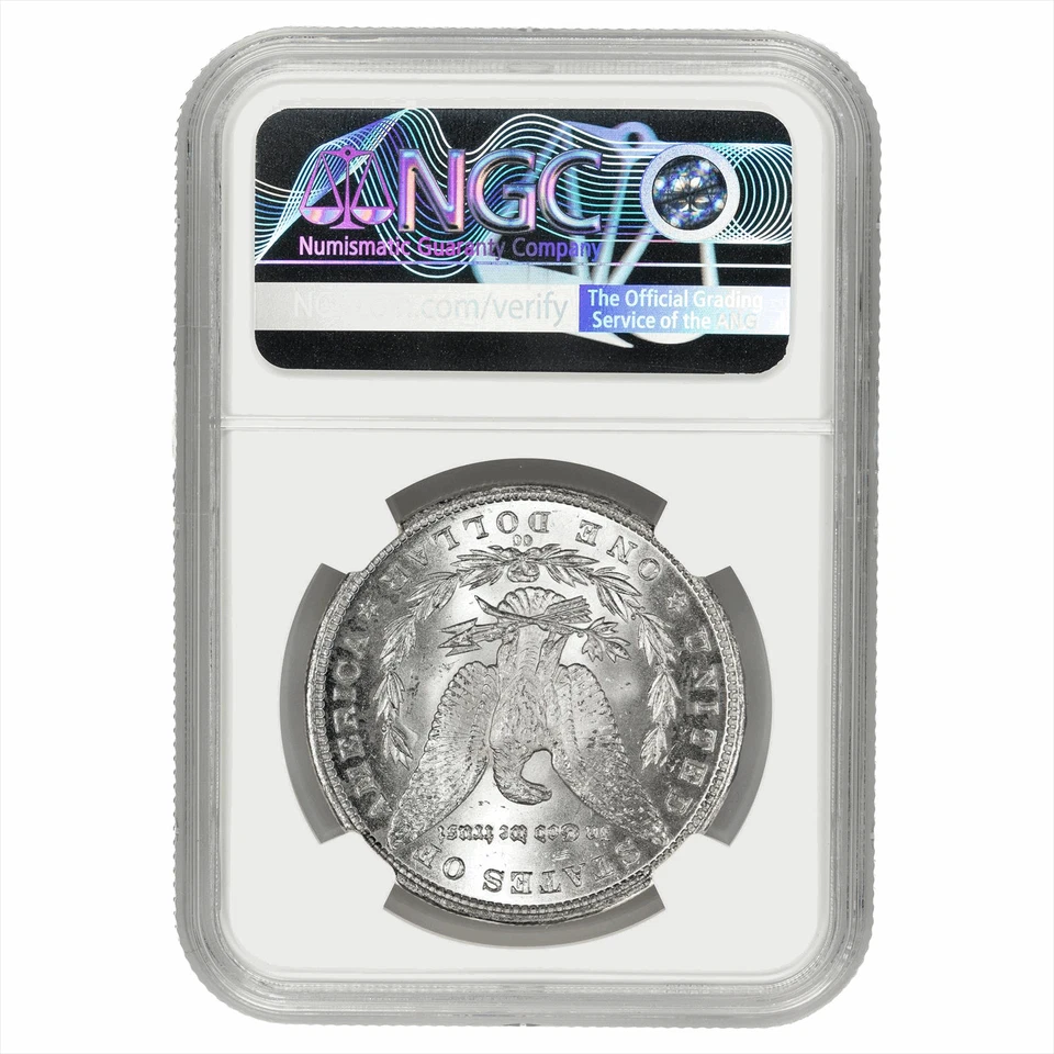 1882CC Morgan Silver Dollar $1 NGC MS 67 - Image 2 of 4