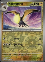 Kilowattrel 082/193 Paldea Evolved Reverse Holo Uncommon