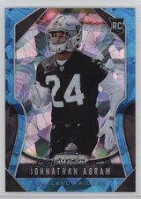 2019 Panini Prizm Rookies Blue Ice Prizm 65/99 Johnathan Abram #319 0ud4