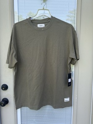 Reserved Supply Mens Oversize Fit T-Shirt Silver Sage SIZE CHOOSE