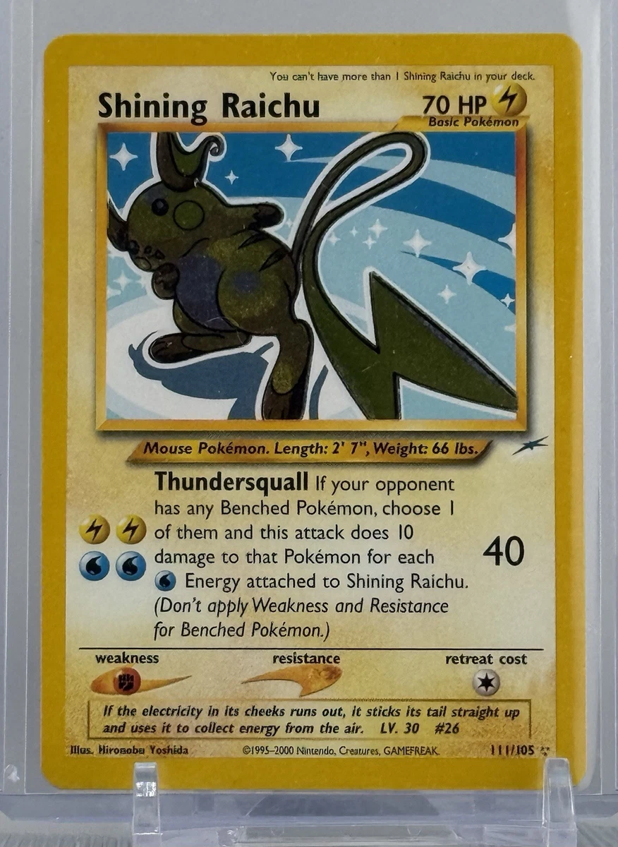 Shining Raichu for sale | eBay