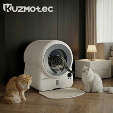 Kuzmotec Automatische selbstreinigende Katzentoilette 75L APP Control