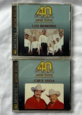 40 Artistas y Sus Super Exitos Los Rehenes & Chuy Vega CD Latin Univision 2003