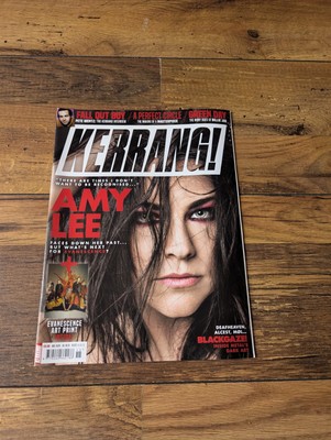Kerrang! 1717 Amy Lee + Evanescence Art Print, Fall Out Boy, Green Day