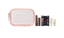 MAC Cosmetics 5 Piece Gift Set MACStack Mascara Fix+ Hyper Real Balm & Cleanser 