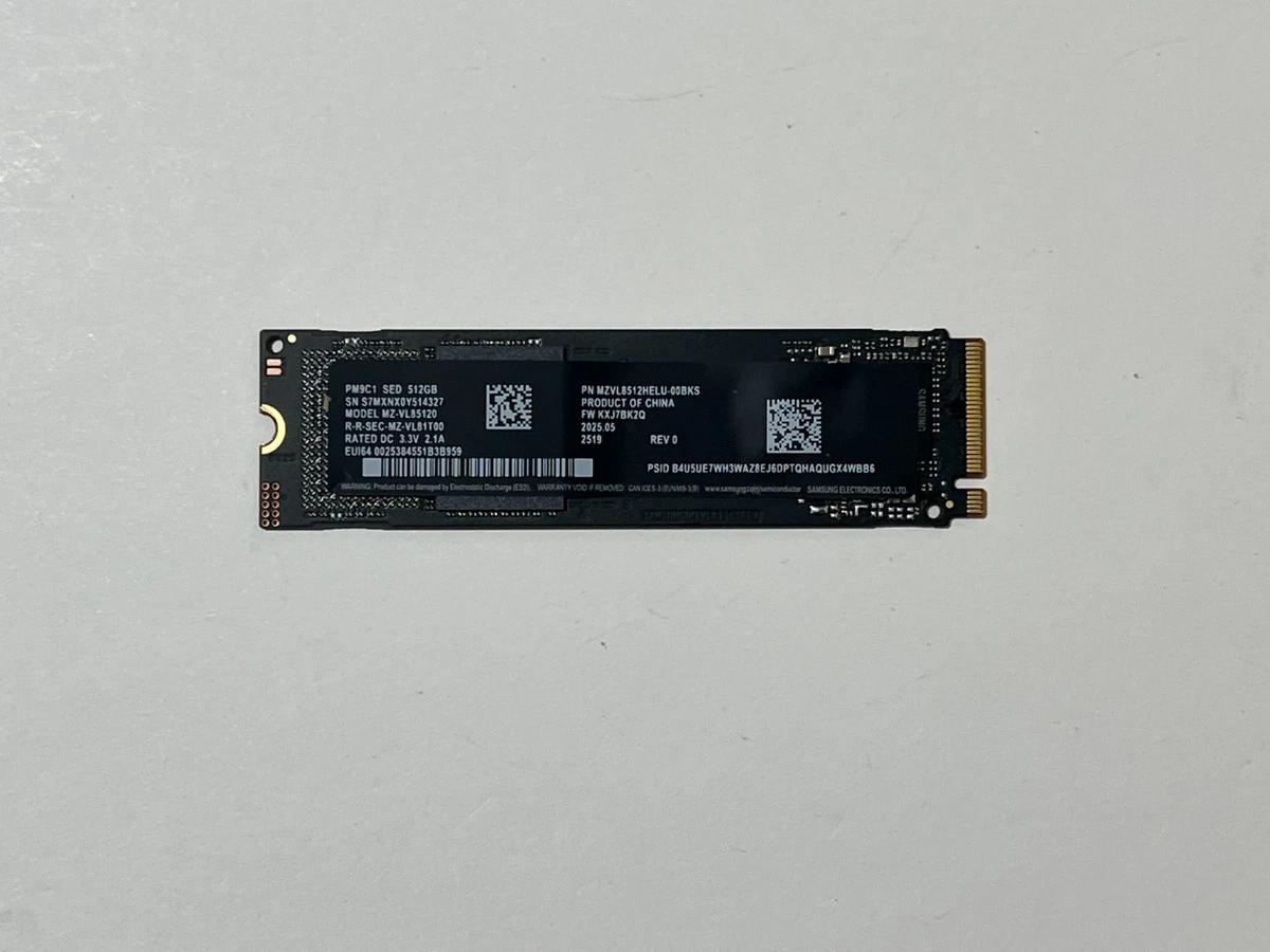 Samsung 512 GB Solid State Drives for sale | eBay