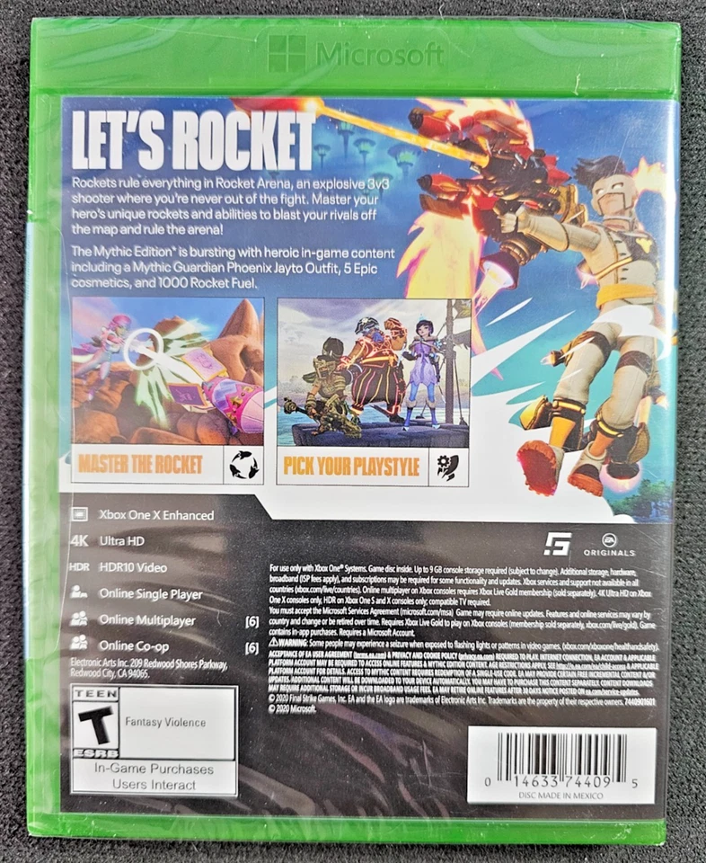 Rocket Arena: Mythic Edition - Xbox One -EA -Video Game - FACTORY SEALED - Image 2 of 4