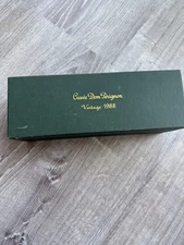 Vintage 1988 Cuvee Dom Perignon Champagne Empty Box & Pamphlet 750ML