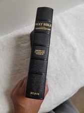 LIKE NEW Thomas Nelson  Sons Holy Bible Standard American Edition 1901 Black 7in