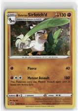 sirfetch'd pokemon card 174/185 - Galarian Sirfetch'd V main image 0