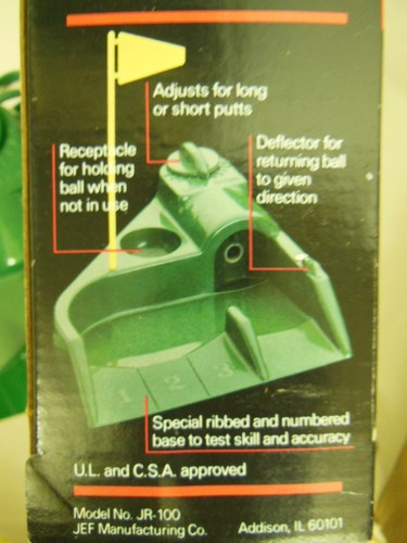 Golf Training Practice ELECTRIC PUTTING PARTNER by Jef to improve Putting Skills - Picture 3 of 3