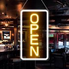 Super Bright Open Sign, 16"X 9" Dimmable Led Open Signs for Business Window, Usb