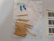 Lot of 37 Everett Charles SPR-3W-1 Spring Loaded Pogo Pin w/Receptacle-Free Ship