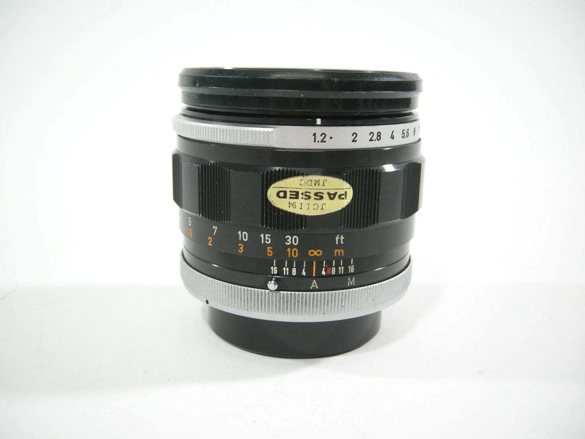 Canon FL 55mm f.1.2 美品 FL55mm f/1.2 - Canon Camera Museum