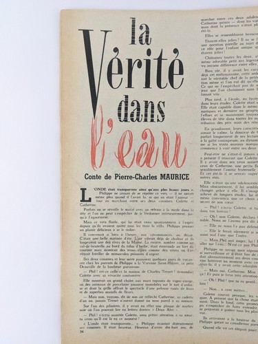 Line Vintage French Girl's Magazines 1962, 2 Issues - Comics, Stories, Celebs - Picture 15 of 16