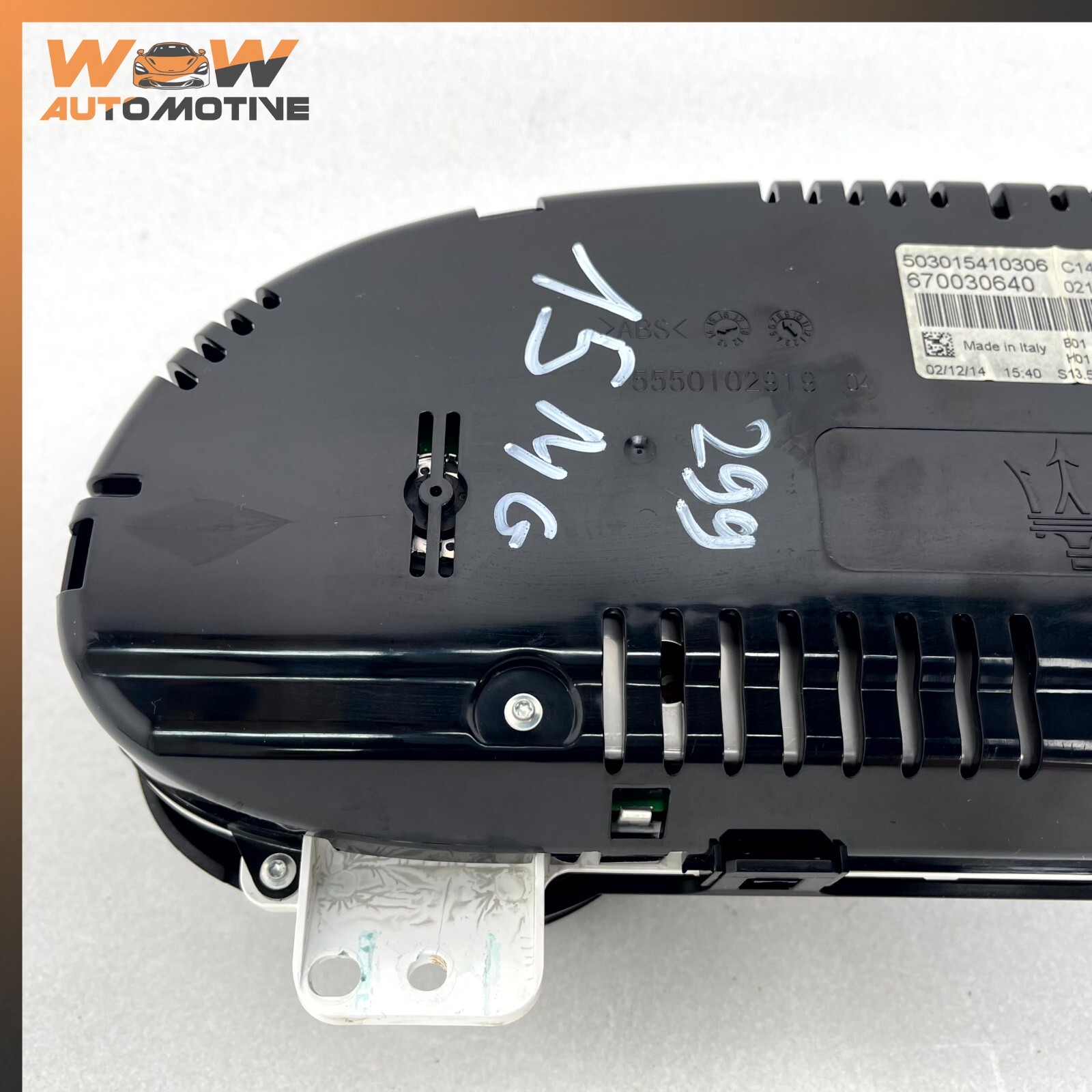 14-16 MASERATI GHIBLI SPEEDOMETER CLUSTER OEM