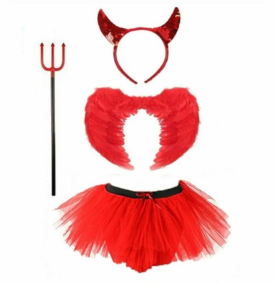 devil tutu costume