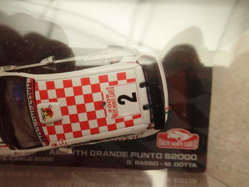 Eaglemoss 1:43 Abarth Grande Punto S2000 - #2 Monte Carlo 09 Basso/Dotta Sealed - Picture 11 of 11