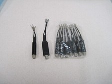 LOT 9 Pack 75 Ohm to 300 UHF VHF FM Antenna Adapter Matching Transformer- F